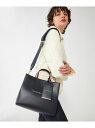 (W)TOMMY HILFIGER(トミーヒルフィガー) ミディアムショッパートートバッグ TOMMY HILFIGER トミーヒルフィガー バッグ トートバッグ ネイビー【送料無料】[Rakuten Fashion]