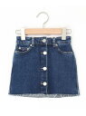 【SALE／30%OFF】(K)TOMMY HILFIGER(トミーヒルフィガー) DENIM BUTTON THROUGH SKIRT TOMMY HILFIGER トミーヒルフィガー スカート その他のスカート ネイビー【RBA_E】【送料無料】[Rakuten Fashion]