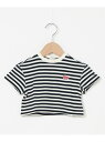 【SALE／50%OFF】(K)TOMMY HILFIGER(トミーヒルフィガー)GIRLS ブルトンストライプTシャツ TOMMY HILFIGER トミーヒルフィガー トップス カットソー・Tシャツ ネイビー ピンク【RBA_E】【送料無料】[Rakuten Fashion]