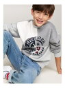 【SALE/50%OFF】(K)TOMMY HILFIGER(トミーヒルフィガー) BOYS モノタイプスプライスプリントトレーナー TOMMY HILFIGE...