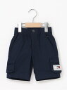 【SALE／50%OFF】(K)TOMMY HILFIGER(トミーヒルフィガー) BOYS ポプリンロングショートパンツ TOMMY HILFIGER トミーヒルフィガー パンツ その他のパンツ ネイビー ベージュ【RBA_E】【送料無料】[Rakuten Fashion]