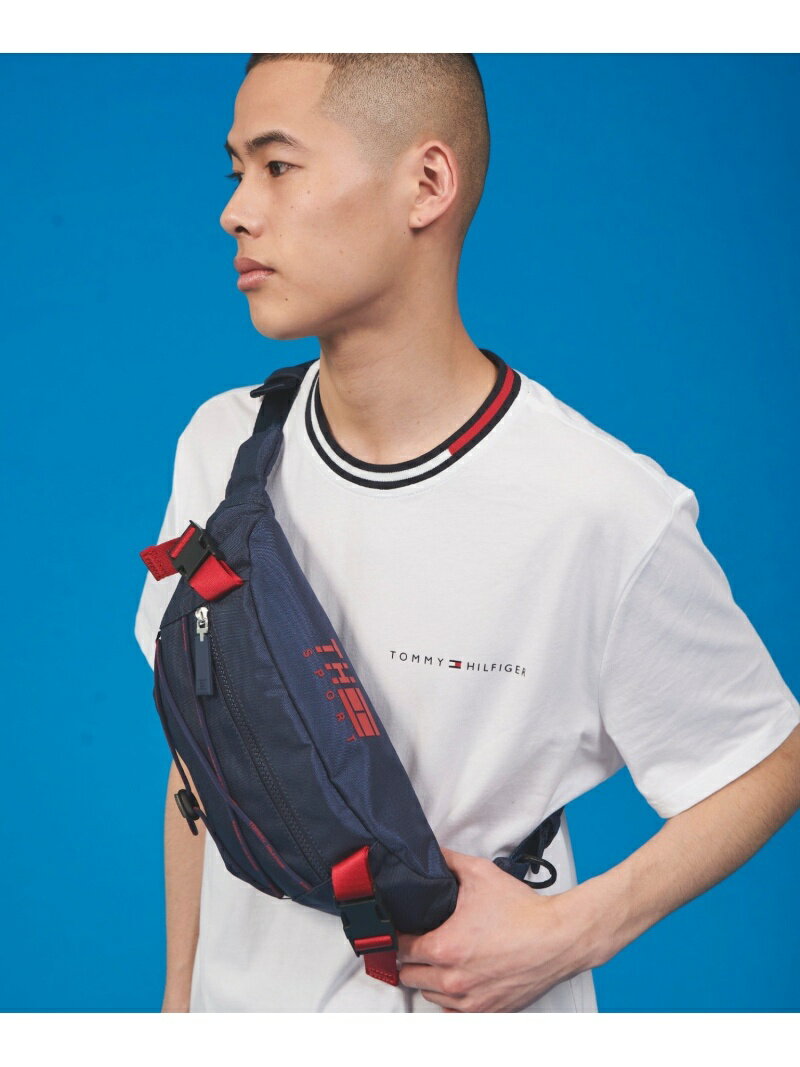 【SALE／80%OFF】(M)TOMMY HILFIGER(トミーヒルフィガー) ボディバッグ TOMMY HILFIGER トミーヒルフィガー バッグ ボディバッグ・ウエストポーチ ネイビー【RBA_E】[Rakuten Fashion]のサムネイル