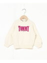 【SALE／30%OFF】(K)TOMMY HILFIGER(トミーヒルフィガー) GIRLS サテンロゴボリュームトレーナー TOMMY HILFIGER トミーヒルフィガー トップス その他のトップス ホワイト【RBA_E】【送料無料】[Rakuten Fashion]