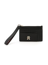 トミーヒルフィガー 【SALE／40%OFF】(W)TOMMY HILFIGER(トミーヒルフィガー) モダンカードホルダー TOMMY HILFIGER トミーヒルフィガー 財布・ポーチ・ケース 名刺入れ・カードケース ブラック ブルー レッド【RBA_E】【送料無料】[Rakuten Fashion]