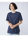 (M)TOMMY HILFIGER(トミーヒルフィガー) クラシックスモールテキストTシャツ TOMMY JEANS トミーヒルフィガー トップス カットソー・Tシャツ ネイビー ブルー【送料無料】[Rakuten Fashion]