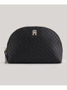 【SALE/20%OFF】モノグラムエタニティウォッシュバッグ TOMMY HILFIGER トミーヒルフィガー 財布・ポーチ・ケース ポーチ ブラック【RBA...