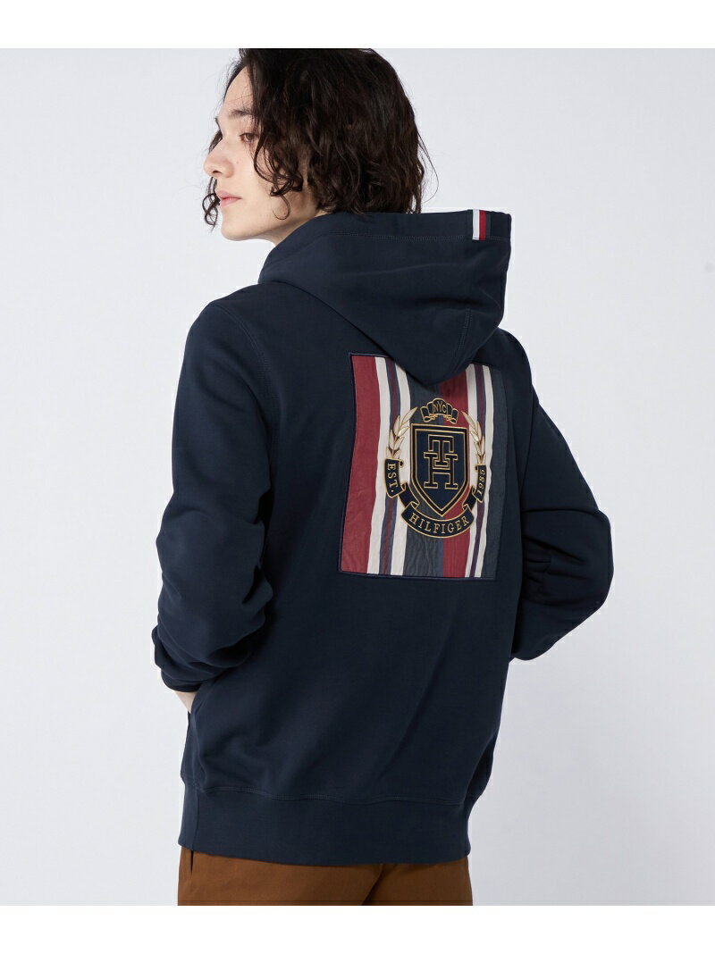 【SALE／50%OFF】(M)TOMMY HILFIGER(トミーヒルフィガー) アイコンバックパッチパーカー TOMMY HILFIGE..