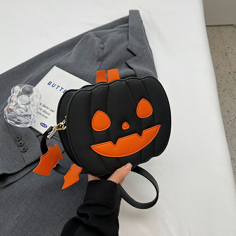 パンプキンバッグ カボチャバッグ ショルダーバッグ レディース 斜めがけ 大人 斜め掛け お財布ポシェット ポシェット トートバッグ ハンドバッグ 旅行バッグ 軽量 2way ショルダー カジュアル 女性 ボディバッグ 2wayショルダーバッグ ギフト プレゼント 可愛い おしゃれの商品画像 3