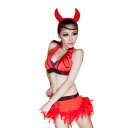 返品交換不可 ハロウィン コスプレ 仮装 魔女 悪魔 コスプレ ミニスカ レッド 大人用 セクシー コスチューム かわいい 可愛い コスプレ衣装 通販 女性 ワンピース レディース ドレス 制服コスプレ こすぷれ 定番 海賊 コスプレ デビル コスチューム 衣装 仮装 変装(3)