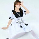 メイド セーラー服 コスプレ衣装 半袖 ワンピース アニメ 学生服 JK 女子高生服 高校生 コスチューム レディース 女の子 女子 清純派 キャラクター ロリータ ゴスロリ カフェメイド