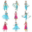 子供プリンセスドレス プリンセス ドレス コスプレ ワンピース キッズコスチューム ガールズ 姫風 ドレス 子供 仮装 诞生日 クリスマス プレゼント お遊戯会 文化祭 演奏会 100cm 110cm 120cm 130cm 140cm 150cm