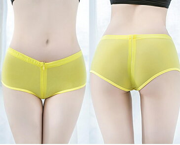 メール便 送料無料 ボクサー ショーツ セクシー ランジェリー レディース 下着 ショートパンツ 短パン ジッパー付き マイクロミニ スタンダード 女性用 パンティ パンツ インナーストレッチ ヒップハング タンガ キュート クロッチオープン 穴あき パンツ ショーツ 透け