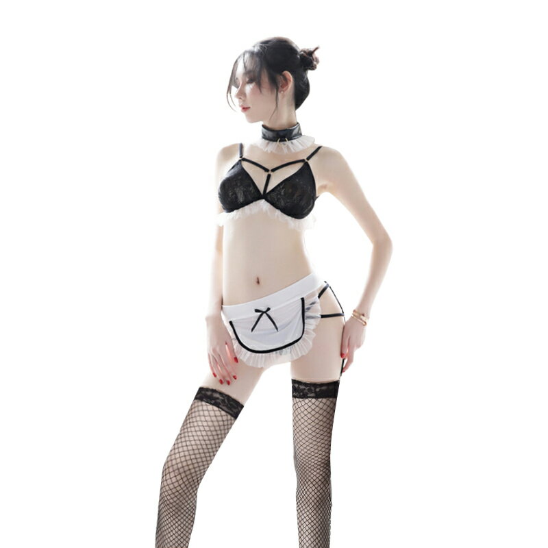 【4】あす楽 セクシー ストッキング付き ガーターベルト ブラ&ショーツ セット シンプル 黒 白 ガーターストッキング