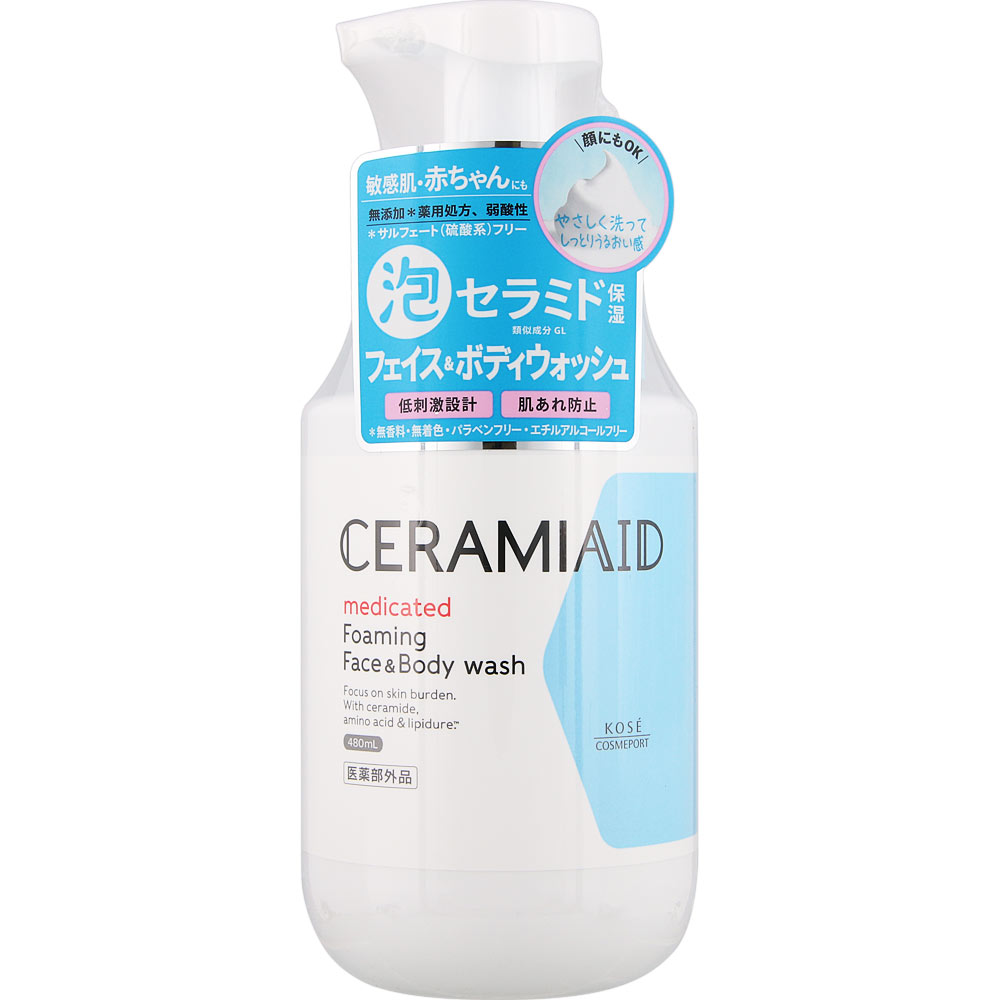 セラミエイド 薬用 フェイス&ボディウォッシュ 480mL