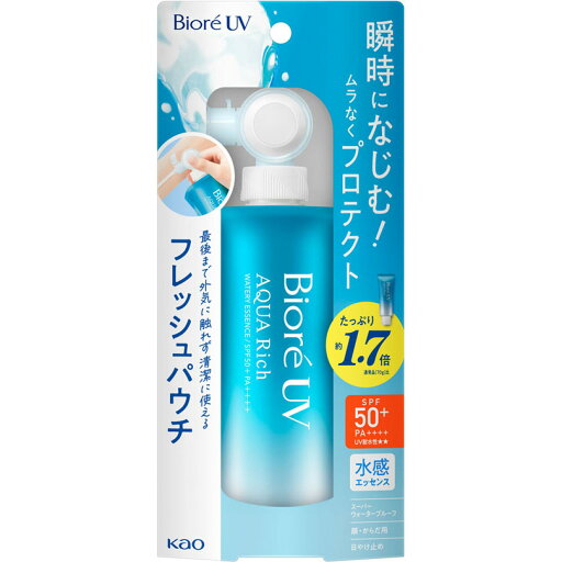 ビオレ UV アクアリッチ ウォータリーエッセンス フレッシュパウチ 120g ビオレ UV アクアリッチ ウォータリーエッセンス フレッシュパウチ 120g