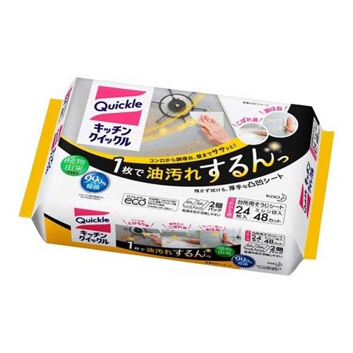 キッチンクイックル　つめかえ用　ジャンボパック　24枚