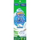 スクラビングバブル 流せるトイレブラシ フローラルソープ 本体 1セット