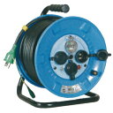 NPW-EB33 【送料無料】 電工リール 電工ドラム 防雨型30mタイプ 単相100V 3芯 アース・漏電ブレーカー付(4)