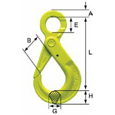 2個 マーテック　ロッキングフックBK　BK-7/8-10　2.0t 1228079