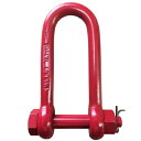 TA1007561 大洋製器工業 強力長シャックル TSL4t(19×160) 強力長シャックル 4t ボルト・ナットタイプ 10個 【まとめ買いSALE】
