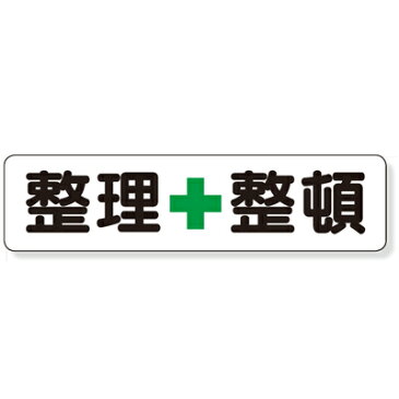 351-04 整理整頓標識 整理+整頓 エコユニボード 450×1800×1.2mm厚UNIT ユニット