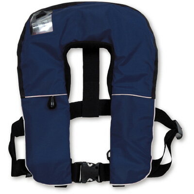 379-648B　膨脹式救命胴衣　（ブルー）　救命胴衣　救命具
