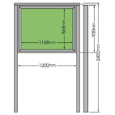 867-01　掲示板　（900×1200）　ユニット 　UNIT
