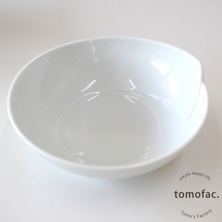 【tomofac】【白山陶器】【ひとえ】【小鉢】【直径14cm×5.5cm】【波佐見焼】和食器 洋食　食器 鉢 お揃い 結婚祝い 新生活 テーブルコーディネート プレゼント 家族食器 可愛い ギフト