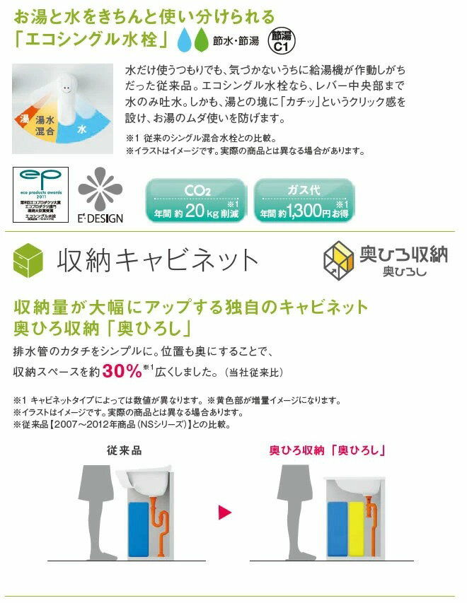 TOTO 洗面化粧台 Vシリーズ W750・H1800 一面鏡 エコシングル水栓＋ミラーキャビネット LED照明【送料無料・メーカー直送】 送料無料（LDPB075BAGEN2A+LMPB075B1GDG1G）【最安値に挑戦中】 3