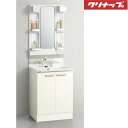 【メーカー直送】送料無料 クリナップ BGA洗面化粧台 W600 BGAL60TNTVW※ 扉カラー(ハイグレード)/ミラーキャビネットW600 一面鏡 M-(...