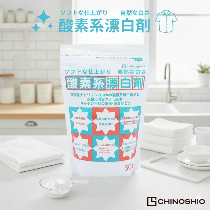 地の塩社 酸素系漂白剤 過炭酸ナトリウム 500g