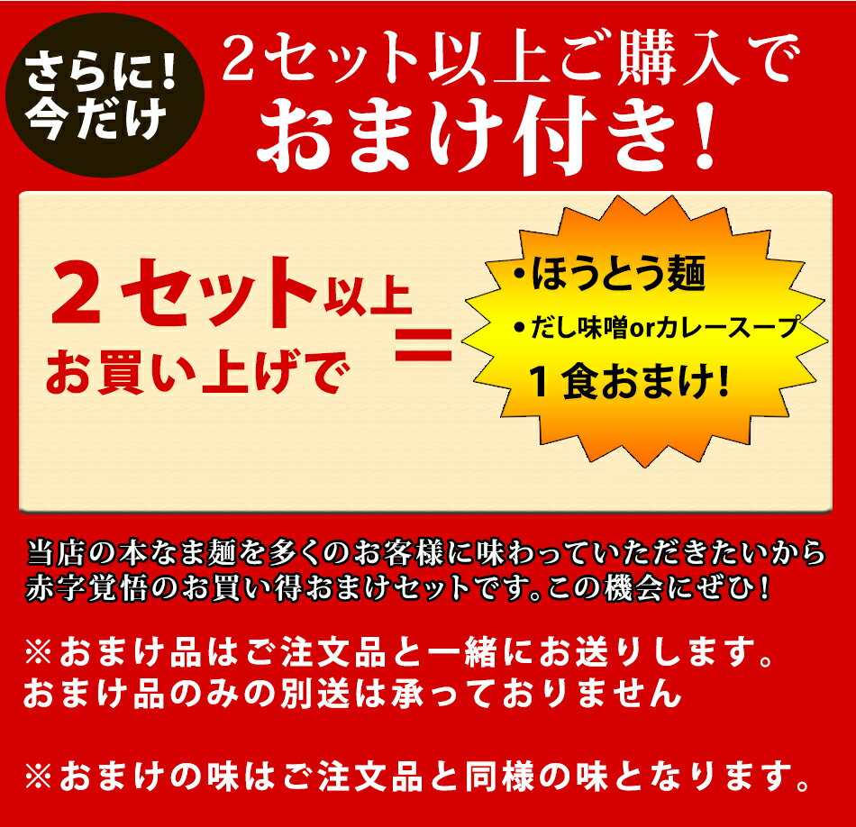 【赤字覚悟のお試し品】1000円ポッキリ!本なま麺ほうとう3食セット2種類の味から選べるだし味噌orカレースープ付きbr/生麺お取り寄せ山梨ほうとう鍋おざら】送料無料(※北海道、九州、四国、沖縄は別途送料加算となります)ギフトプレゼント