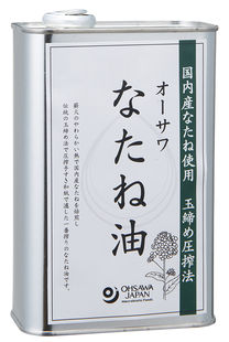 オーサワなたね油（缶）930g