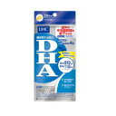商品名 DHA 容量 1日3粒目安/20日分×10袋 原材料 精製魚油　【調整剤等】　酸化防止剤（ビタミンE、茶抽出物）　【被包剤】　ゼラチン、グリセリン 商品説明 DHAは脳に多く存在する必須脂肪酸の一種。このDHAの含有量が非常に高いとされる「マグロの眼窩組織」から抽出精製したDHAのみを使用した、飲みやすいソフトカプセルタイプで吸収力が高いサプリメントです。●パソコンを使うことが多い ●テスト前だ ●年齢を感じ始めた ●考えることが多い　●ウッカリが気になる ●中高年の方におすすめ！ 賞味期限 製造日より30月 保存方法 直射日光・高温多湿を避けて常温で保存して下さい。 メーカー DHC 区分 日本製・健康補助食品 広告文責 株式会社アリス　03-3856-5222