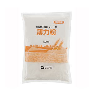 創健社 国内産 薄力粉 500g