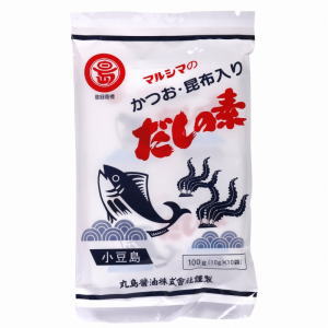 マルシマのかつお・昆布入り だしの素 10g×10
