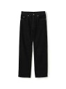 ブラックデニム ストレートパンツ GALERIE VIE トゥモローランド パンツ ジーンズ・デニムパンツ ブラック【送料無料】[Rakuten Fashion...