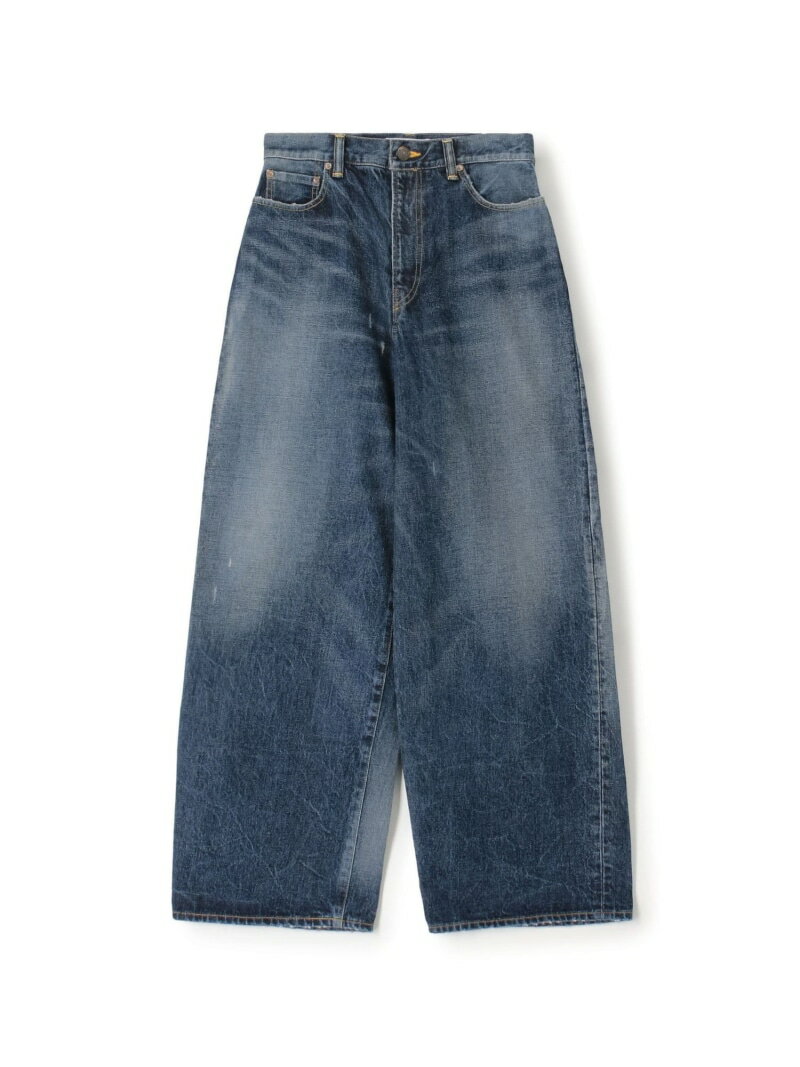 ブルーデニム バギーパンツ EDITION トゥモローランド パンツ ジーンズ・デニムパンツ ブルー【送料無料】[Rakuten Fashion]