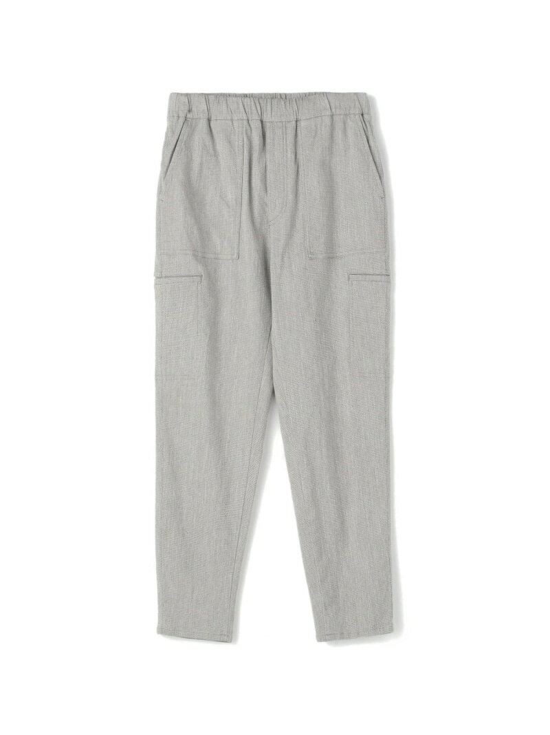 【SALE／30%OFF】コットンリネンストレッチ カーゴパンツ GALERIE VIE トゥモローランド パンツ その他のパンツ グレー ベージュ【RBA_E】【送料無料】[Rakuten Fashion]