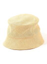 KIJIMA TAKAYUKI PAPER CLOTH HAT TOMORROWLAND トゥモローランド 帽子 ハット ベージュ ブラック【送料無料】[Rak...