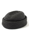 KIJIMA TAKAYUKI PAPER CLOTH HAT TOMORROWLAND トゥモローランド 帽子 ハット ブラック ベージュ【送料無料】[Rak...