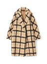 MARTIN GRANT COCOON COAT グレンチェック コクーンコート TOMORROWLAND BUYING WEAR トゥモローランド ジャケット・アウター チェスターコート【送料無料】[Rakuten Fashion]