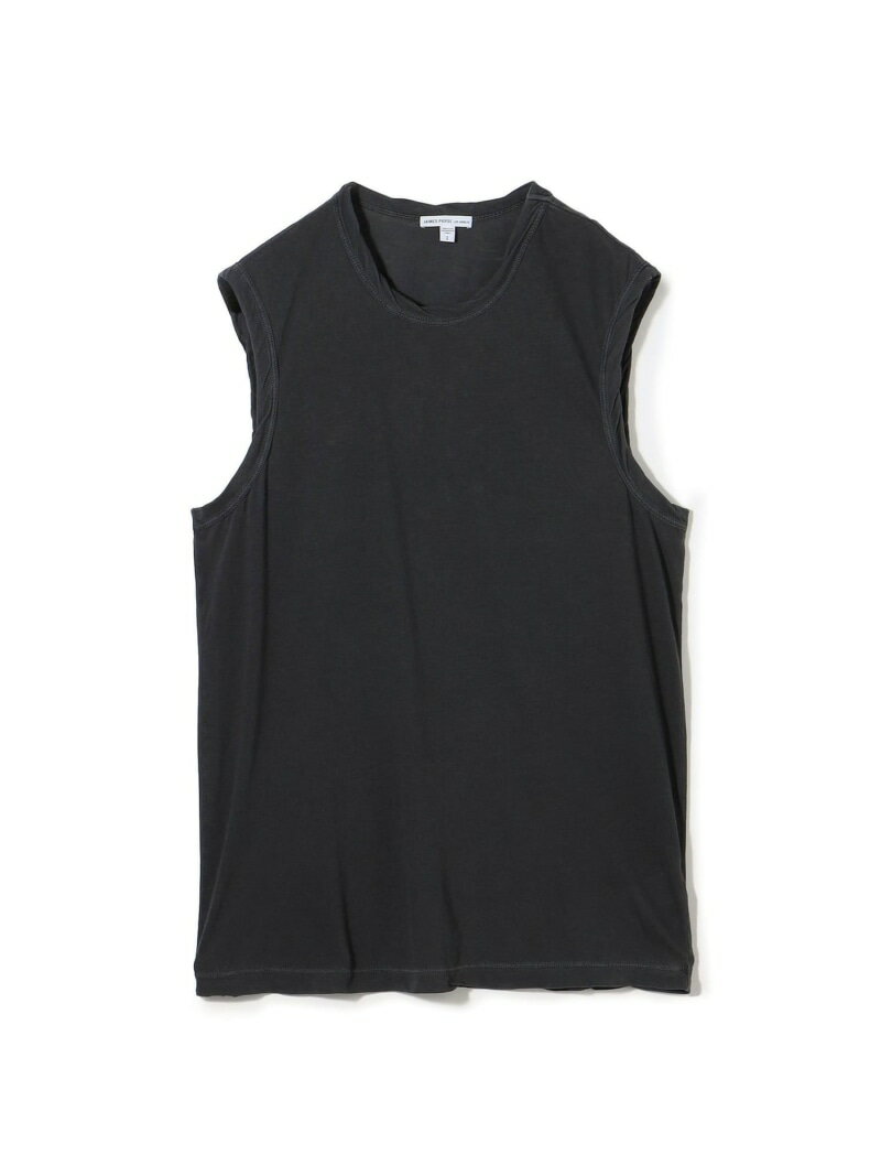 コットンジャージー タンクトップ MKJ3632 JAMES PERSE トゥモローランド トップス ノースリーブ・タンクトップ ブラック ホワイト【送料無料】[Rakuten Fashion]