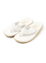 ISLAND SLIPPER PT202 レザートングサンダル TOMORROWLAND GOODS トゥモローランド シューズ・靴 サンダル ホワイト【送料無...