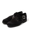 【別注】SANDERS MILITARY SANDAL スエード シューズ TOMORROWLAND GOODS トゥモローランド シューズ・靴 サンダル ブラ...