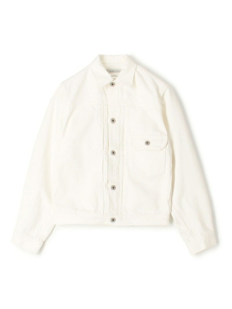 UNION LAUNCH COWBOY デニムジャケット TOMORROWLAND BUYING WEAR トゥモローランド ジャケット・アウター デニムジャケット ホワイト【送料無料】[Rakuten Fashion]