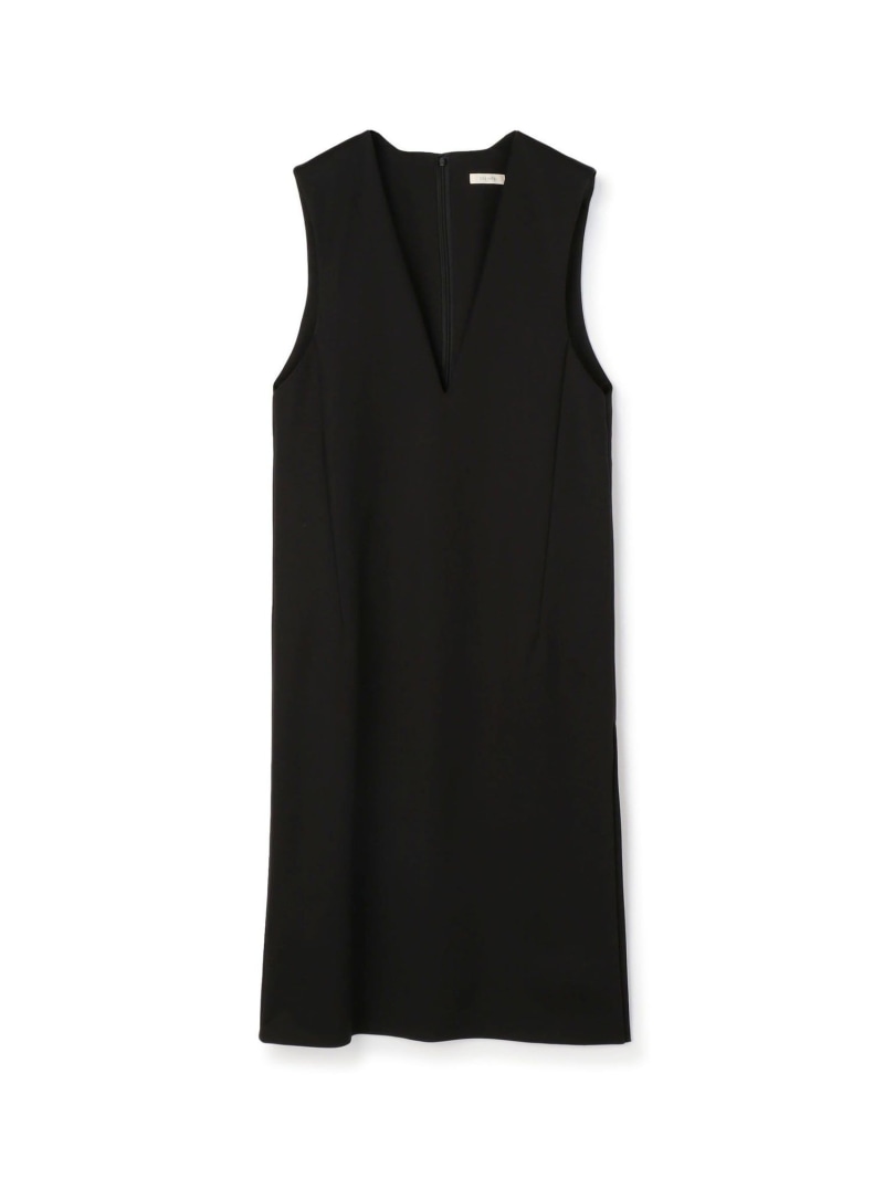 【SALE／60%OFF】ハイカウントコットンストレッチ ジャンパースカート DES PRES トゥモローランド ワンピース・ドレス ジャンパースカート ブラック ホワイト ベージュ【RBA_E】【送料無料】[Rakuten Fashion]