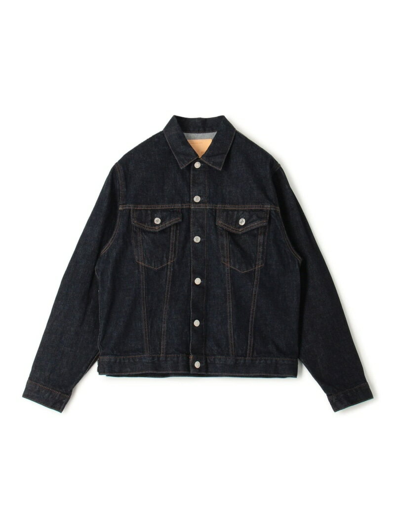【別注】EDWIN ONE WASHED デニムジャケット TOMORROWLAND MEN トゥモローランド ジャケット・アウター デニムジャケット ネイビー【送料無料】[Rakuten Fashion]