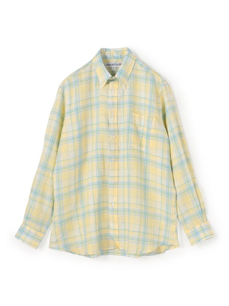 【別注】INDIVIDUALIZED SHIRTS リネン ボタンダウンシャツ TOMORROWLAND BUYING WEAR トゥモローランド トップス シャツ・ブラウス【送料無料】[Rakuten Fashion]のサムネイル
