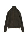 ウール カシミヤ シルク ジップアップ ニットブルゾン TOMORROWLAND MEN トゥモローランド トップス ニット グレー【送料無料】[Rakuten...